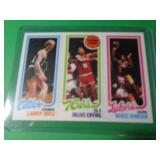 SPORTS CARD - COPY -  BIRD / ERVING / JOHNSON