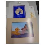 1994 DISNEY LION KING LITHOGRAPH