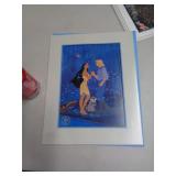 1995 DISNEY POCAHONTAS LITHOGRAPH