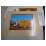 1994 DISNEY LION KING LITHOGRAPH