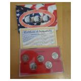 1999 DENVER MINT STATE QUARTERS