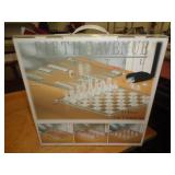 GLASS CHESS SET