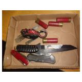 12GA SHELLS & KNIVES