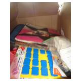 BOX LOT - RECORDS / TOYS / ETC / RK