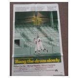 1973 MOVIE POSTER - 27X40 - BANG THE DRUMS SLOWLY