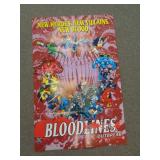 1973 DC BLOODLINES COMIC POSTER 22X33