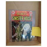 1972 COMIC BOOK SECRETS OF SINISTER HOUSE