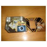 POKEMON TIN W CARDS