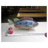 HEAVY MADE PLASTIC FISH FOR HANGING DECOR
