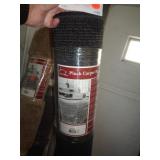 5' X 6' - BLACK AREA RUG / LW