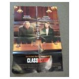 1991 MOVIE POSTER - CLASS ACTION - 27X40