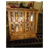 WOOD SPICE RACK