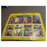 1992 VALIANT PREVIEW POSTER 27X31