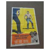 1956 MOVIE POSTER - THE FASTEST GUN ALIVE - 27X40