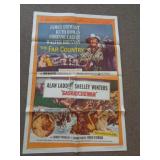 1962 MOVIE POSTER - THE FAR COUNTRY - 27X40