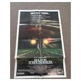1983 MOVIE POSTER - BLUE THUNDER - 27X40