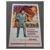 1969 MOVIE POSTER - HELLFIGHTERS - 27X40