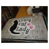 18X27 MAT - CAT LADY