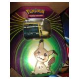 POKEMON TIN W CARDS