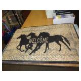 18X27 HORSES MAT