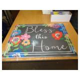 18X24 HEAVY RUBBER MAT - BLESS THIS HOUSE