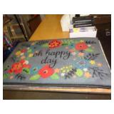 18X30 MAT - OH HAPPY DAY