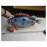 HEAVY MADE PLASTIC FISH FOR HANGING DECOR