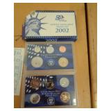 2002 U S MINT PROOF SET