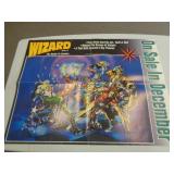 1992 WIZARD COMICS POSTER 17X22