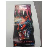 1992 MARVEL SPIDERMAN POSTER 10 X 24