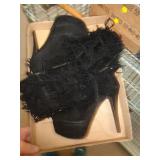 FRINGE TOP BOOTS SZ 10