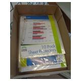 SHEET PROTECTORS