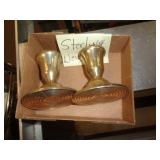 WEIGHTED STERLING SILVER CANDLEHOLDERS