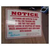 METAL SIGN
