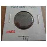 1864 TWO CENT PIECE