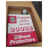 SHEET PROTECTORS