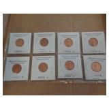 8 - BU LINCOLN CENTS