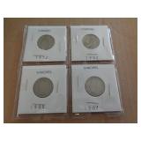 4 'V' NICKELS