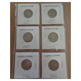6 - BUFFALO NICKELS