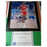 MICHAEL JORDAN  - 8X10 W CERT