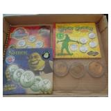 JURASSIC / GRINCH / SHREK &CHICAGO COINS & TOKENS
