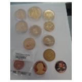 LOT OF COPY COINS & 2013P SAQ DOLLAR