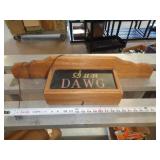 LIGHTED ADVERTISING SHELF