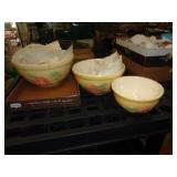 VINTAGE POTTERY BOWLS