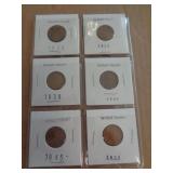6 - WHEAT PENNIES