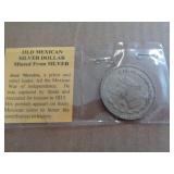 1964 MEXICAN SILVER DOLLAR