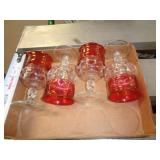 4 - KINGS CROWN GOBLETS