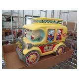 CLOWN CAR COOKIE JAR / RK
