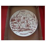 DAVY CROCKETT PLATE