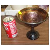 FENTON PERSIAN MEDALLION COMPOTE
